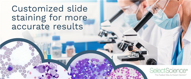 Customized slide staining for more accurate results